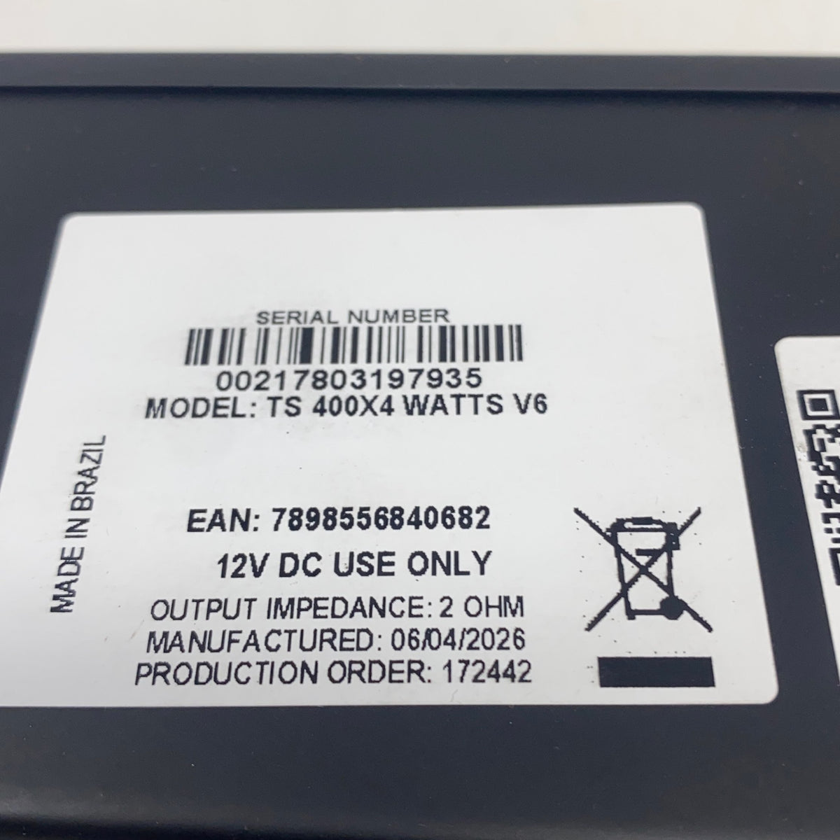 Serial #/Tag-LPNPMGM7155545