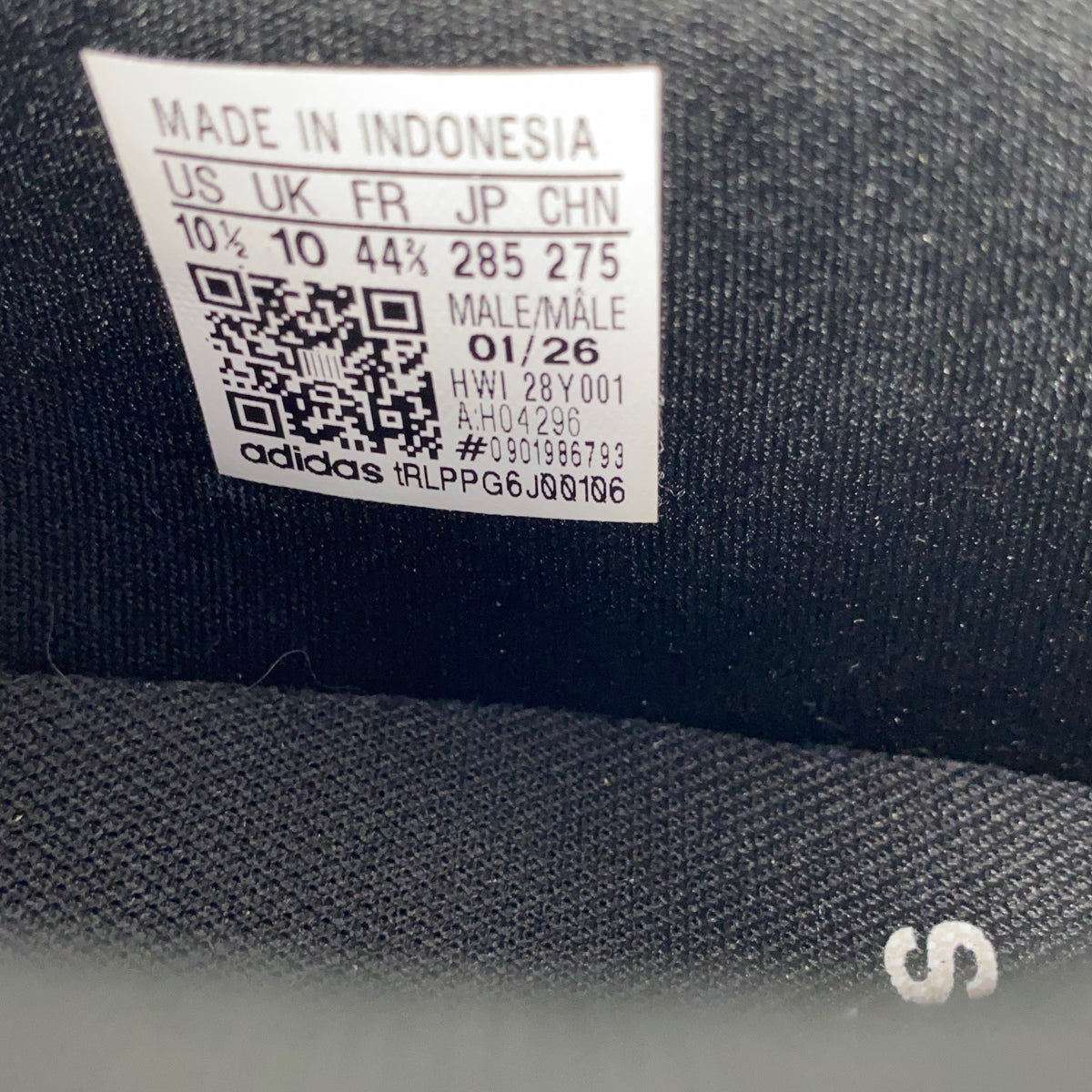 Serial #/Tag-LPNNG6TV5G3YK