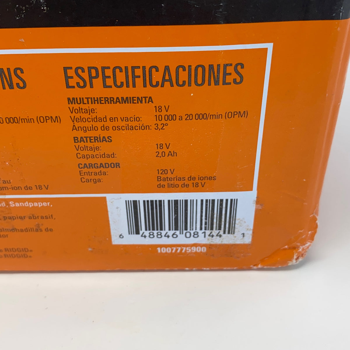 Serial #/Tag-UNT6866806Q1