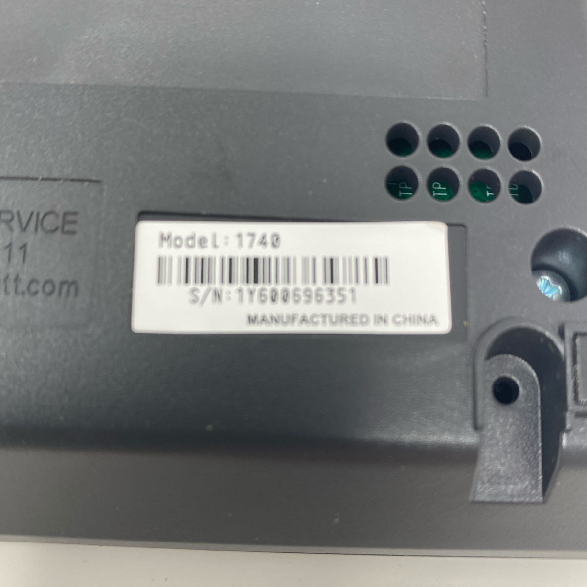 Serial #/Tag-LPNPMGI2518749