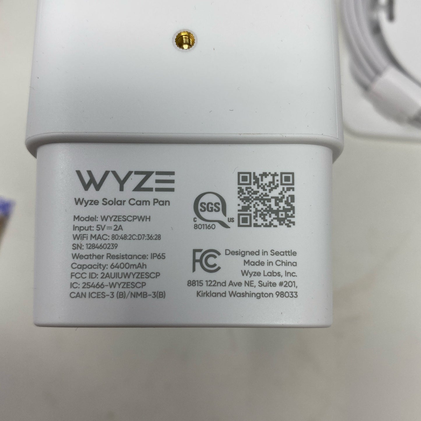 Serial #/Tag-UNT744550W9R