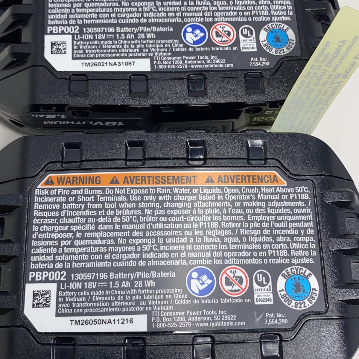 Serial #/Tag-UNT698843IPG