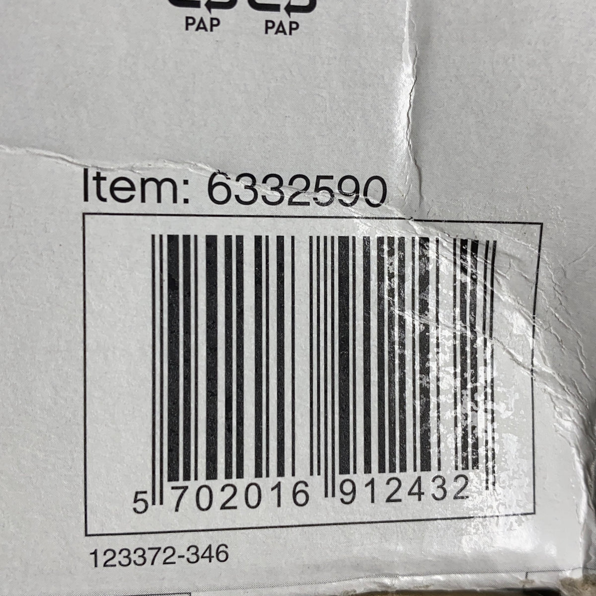 Serial #/Tag-LPNPMGV6723470