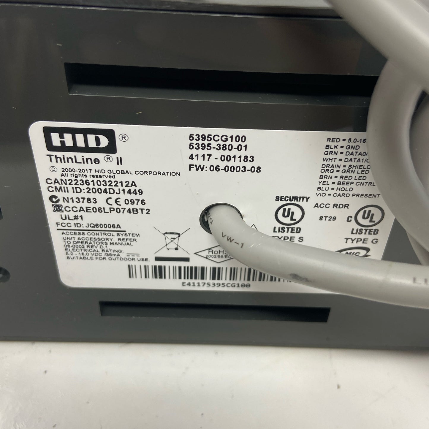 Serial #/Tag-UNT485636TH5