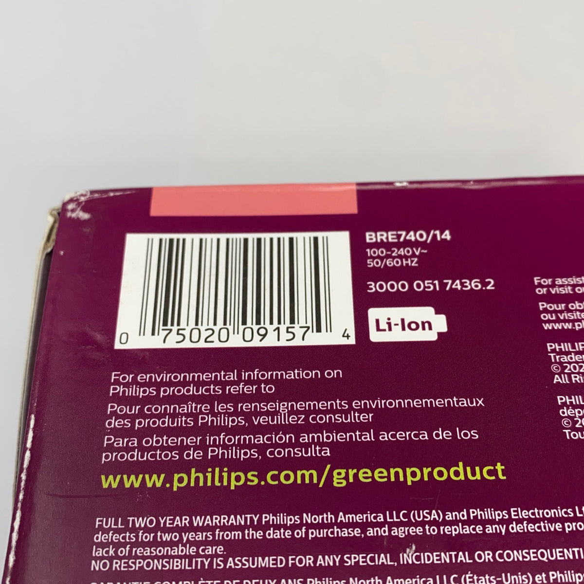 Serial #/Tag-LPNO605394027