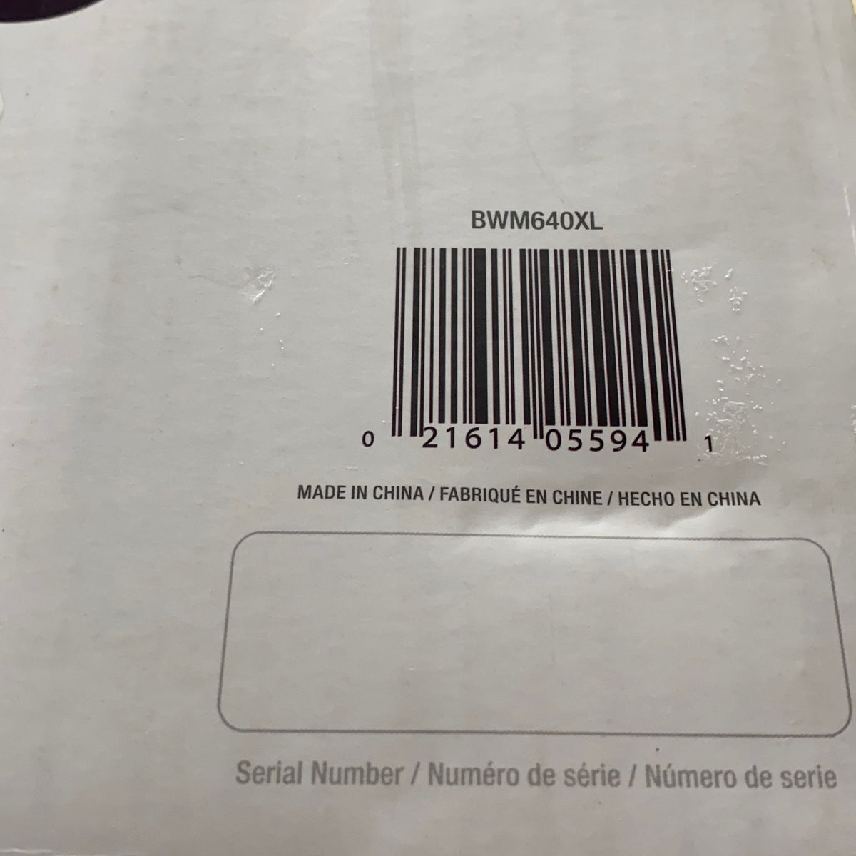 Serial #/Tag-LPNPMHR7909777