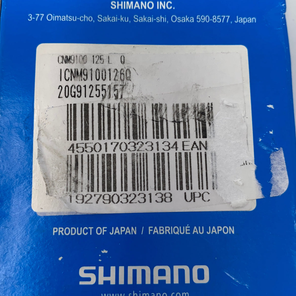 Serial #/Tag-LPNRRJL9873136